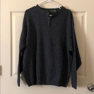 Made in the USA Men’s Henley Sweater